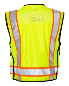 เสื้อกั๊กสำหรับนักสำรวจมืออาชีพทำจากโพลีเอสเตอร์สีสะท้อนแสงชุดทำงานสำหรับฤดูหนาว - Product Image 5