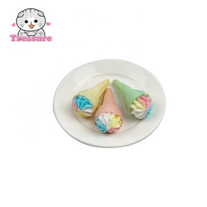 Adorables mini caramelos de goma en forma de cono de helado en multicolor vivo para bocadillos dulces - Product Image 6