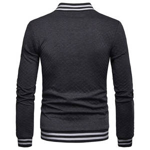 เสื้อโค้ทฮิปฮอปทรงสลิมฟิตลำลองสำหรับผู้ชายเสื้อแจ็คเก็ตแบบมีซิปสำหรับฤดูใบไม้ผลิฤดูใบไม้ร่วง - Product Image 2