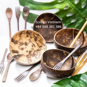 Eco-friendly <b>Coconut</b> <b>Shell</b> Bowls Handmade in Vietnam by Eco2go Vietnam - Product Image 5
