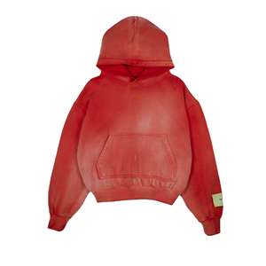 Sudadera con capucha Vintage para hombres y mujeres para Finch Garment 460Gsm Semi Cropped Regular Boxy Fit 100% Cotton Winter Season - Product Image 2