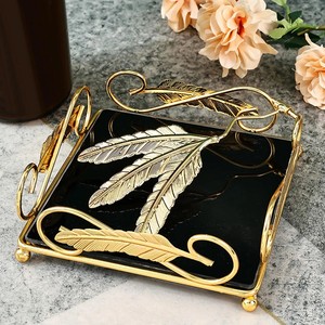 Decorative Metal Gold Napkin Holder in Affordable Price For Restaurant Hotel <b>Wedding</b> Party Use - Product Image 6