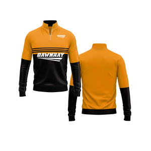 Haut d'entraînement à fermeture éclair quart personnalisé hommes femmes vêtements de sport pour jeunes pull d'équipe à séchage rapide - Product Image 5