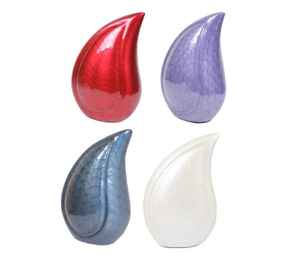 Fournisseur en gros d'urnes funéraires OEM personnalisées de conception moderne en aluminium 100% pour adultes de l'Inde - Product Image 2