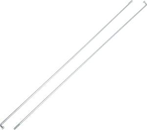 Bicicleta curva de acero inoxidable, 72 piezas, 14g J, 302mm, plateada, novedad - Product Image 4