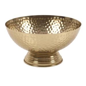 Bungalow y Villa Ensaladera de frutas Proveedor Servidor de frutas Vajilla Hecho a mano Contenedor de comida decorativo Cuenco de metal Cuenco vintage - Product Image 3