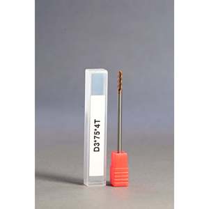 METALDUR R1 3*75 Fresa de cobre plana de 4 flautas 55HRC TiCN recubierto 3x75 tamaño - Product Image 1