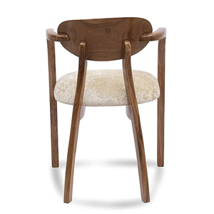 Chaise en bois massif au design simple et moderne Chaises de restaurant en bois-Mahya - Product Image 4