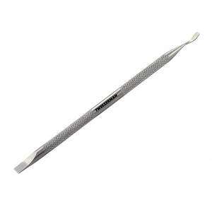 ที่ดันหนังกำพร้าแบบสองด้านทำจากสแตนเลสสำหรับ100% ที่ตัดขอบตรงและทำเล็บมือเล็บเท้า - Product Image 1