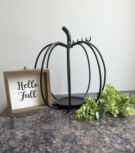 Farol de Metal para Decoración de Bodas, Portavelas con Alambre Metálico Colgante para Decoración del Hogar, Farol para Velas - Product Image 3