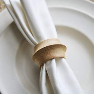<b>Wooden</b> Napkin <b>Ring</b> With Premium Quality Tabletop Decoration Napkin <b>Ring</b> Buckle - Product Image 1