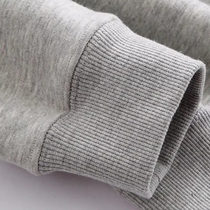 Meilleur fournisseur de vêtements décontractés oem 100% coton polaire à capuche toutes tailles hommes matériau respirant fabriqué en couleur unie hommes sweat à capuche zippé - Product Image 6