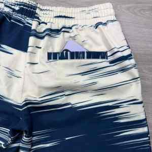 2025 vente en gros hommes longueur genou Baggy Shorts OEM personnalisé Streetwear sublimation imprime 100% coton tissé Logo avant Position - Product Image 6