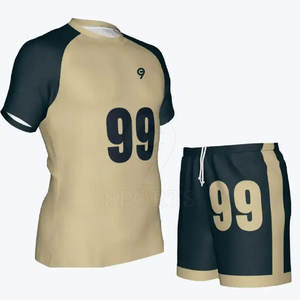 ชุดวอลเลย์บอลวัสดุโพลีเอสเตอร์พิมพ์ลายโลโก้ตามสั่ง - Product Image 1