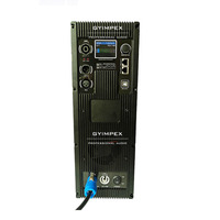 Module amplificateur DSP FIR 2*2000w pour haut-parleur amplifié 1.1 combo Système audio actif caisson de basses Haut-parleur large bande