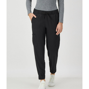 Pantalons de sport élastiques taille haute pour femmes pantalons de survêtement rayés sur le devant pour les joggers d'entraînement de course et d'entraînement - Product Image 1