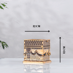 งานศิลปะอิสลามสมัยใหม่ ตกแต่งผนังด้วยคริสตัลใยพืชสีทอง พร้อมโลโก้สั่งทำ ของขวัญสำหรับเทศกาลรอมฎอน - Product Image 4