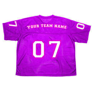 T-shirt de sport vintage personnalisé pour hommes, streetwear rétro, maillot en maille tricotée 100% coton pour le football, le basket-ball et le football, vente en gros - Product Image 2