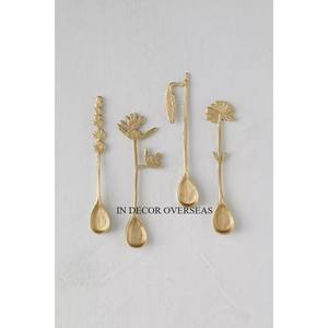Juego de cubiertos de diseñador con estilo único chapado en oro de alta calidad hecho en Metal de la mejor calidad, accesorios de cubiertos para bodas y fiestas - Product Image 1