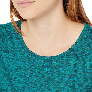 Camiseta de Manga Corta para Mujer de Algodón de Alta Calidad, Ecológica, Antiarrugas, de Secado Rápido, Transpirable, con Diseño Personalizable, para Verano - Product Image 3