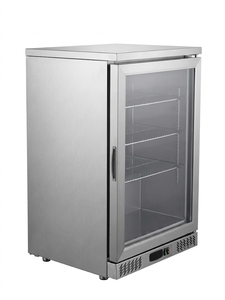 Réfrigérateur de bar haut de gamme pour aliments légers, salades de fruits, sandwichs au pain intégral, boissons froides, avec porte vitrée - Product Image 4