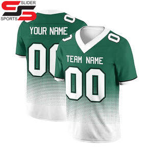 Uniforme de football américain par sublimation personnalisée de haute qualité pour adultes et enfants ensemble de maillots de football d'équipe pour jeunes - Product Image 1