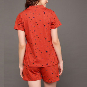 Nouvel ensemble de shorts pour femmes, longueur genou, 100% coton, style décontracté d'été - Product Image 3