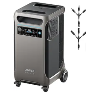 สถานีไฟฟ้าพกพา SOLIX F3800 รุ่นใหม่ล่าสุด ความจุ 3840Wh แบตเตอรี่ LiFePO4 กำลังไฟสูงพิเศษ 6000W AC - Product Image 4