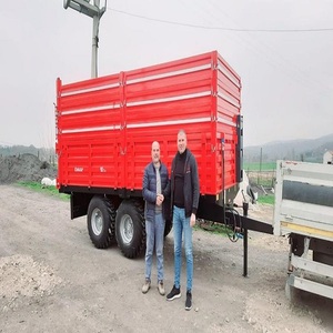 Remolque volquete de 4 toneladas de alta calidad, entrega rápida, remolque agrícola de nuevo diseño para trabajos agrícolas, precios al por mayor, incluido el motor - Product Image 5