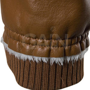 Veste en cuir personnalisée Veste en cuir légère Veste d'hiver en cuir respirante pour hommes - Product Image 3