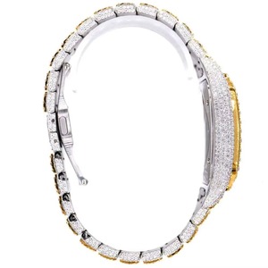 Montre Hip Hop de Luxe en Diamant Moissanite VVS Personnalisée de Haute Qualité, Fabriquée à la Main, Mécanique Analogique Classique, Charme à la Mode - Product Image 2