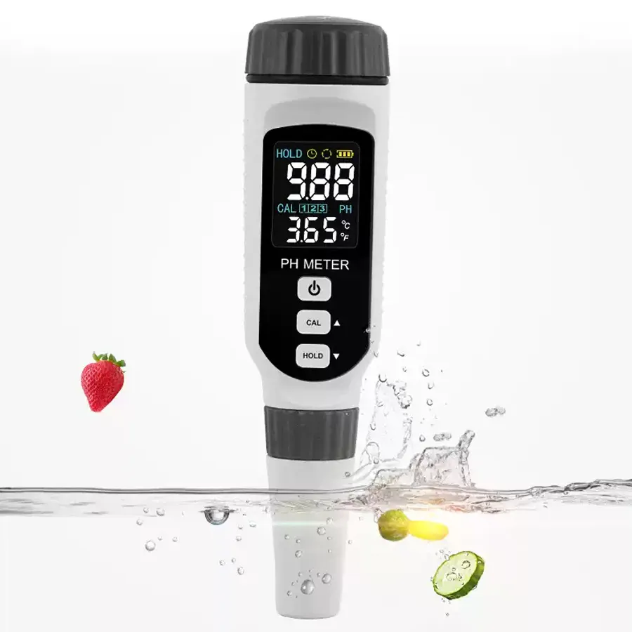 Sensor Pintar PH828 PH Pen Tester Keasaman Meter Detektor Kualitas Air Tangki Ikan Industri