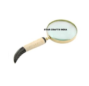 แว่นขยายทำจากแก้วโลหะพร้อมด้ามจับแตรแว่นขยายปรับได้โปรโมชั่นทางธุรกิจ - Product Image 2