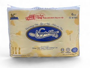 Tissus hygiéniques en pâte de bois vierge de haute qualité fabriqués au Vietnam doux jetables 3 plis 6 rouleaux/paquet prix de gros - Product Image 3