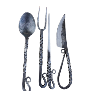 Top Selling Hand Forged Medieval <b>Flatware</b> <b>Set</b> for Home Weddings Restaurant in Low Price - Product Image 6