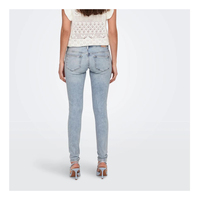 Pantalones vaqueros ajustados para mujer, pantalones vaqueros transpirables de espera media para Boyfriend Life, pantalones vaqueros para niñas, Pantalones vaqueros de Color claro