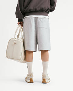 <b>Men's</b> Casual Mid Waist Summer <b>Shorts</b> Breathable Cotton Knitted <b>Baggy</b> Fit Drawstring Closure Eco-Friendly Hot <b>Shorts</b> Washed Dyed - Product Image 6