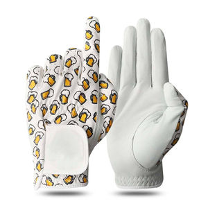 Meilleure vente de gants de golf de qualité supérieure pour usage professionnel Gants de golf en peau de mouton imprimés personnalisés au tarif de gros - Product Image 4