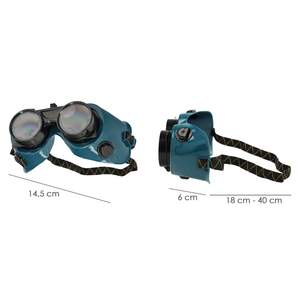 Occhiali da saldatura con lenti ribaltabili EN175 - Product Image 2