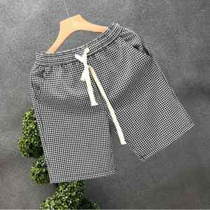 <b>Men's</b> Stylish Board <b>Shorts</b> Elastic Waist Knitted Joggers Beach Sports Essential Wide & Loose Fit No Logo - Product Image 1