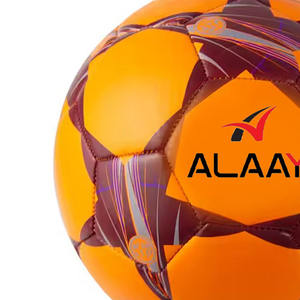 Alaay Customizable Size 4/5 Durable Soccer Ball Machine Stitched Leather with OEM Logo Wholesale <b>Football</b> Foamed PU Match Use - Product Image 4