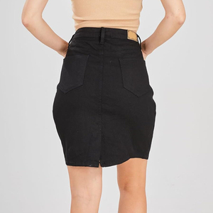 Jupe en jean courte à carreaux pour femme, style streetwear d'hiver, tissu tricoté doux et extensible pour les voyages et les loisirs en plein air - Product Image 5