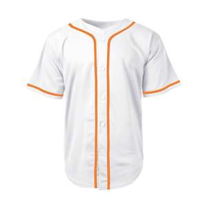 Jersey de béisbol personalizado sublimación impreso equipo camisetas de béisbol al por mayor jersey en blanco - Product Image 4
