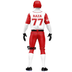 Conjunto de Pantalones y Camiseta de Béisbol Personalizados, Uniforme de Béisbol de Equipo, Venta al por Mayor, OEM, Tejido Transpirable - Product Image 2