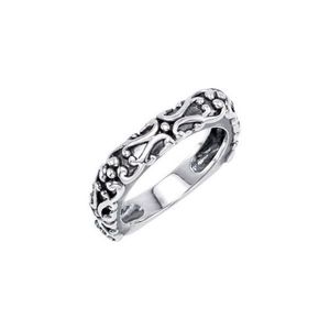 Stuller 14KY Stackable Wedding <b>Ring</b> 50933:102P Rose Gold and 18K Gold Plated Vintage Fashionable Trendy Inlay Made of Alloy - Product Image 1