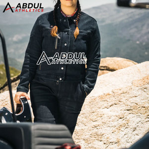 Veste en jean pour femmes, veste en jean élégante pour femmes, pour les sorties du week-end et les tenues décontractées urbaines - Product Image 2