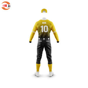 Conjunto de camiseta de béisbol profesional de alta calidad y peso ligero personalizado 2023, ropa deportiva de mejor diseño que incluye opciones de talla grande - Product Image 2