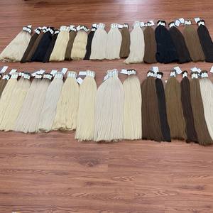 VENTE EN GROS: Extension de cheveux en vrac couleur claire naturelle cheveux vietnamiens de qualité de luxe de l'usine - Product Image 2