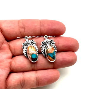 925 Solid Best Quality Natural Wedding Gift Fine Jewelry 925 Sterling Silver Handmade Gemstone <b>Spinner</b> Turquoise <b>Ring</b> Jewelry - Product Image 1