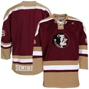 Maillots de hockey sur glace unisexe brodés en 3D vêtements de sport sérigraphiés de marque avec nom d'équipe OEM pour adultes - Product Image 4